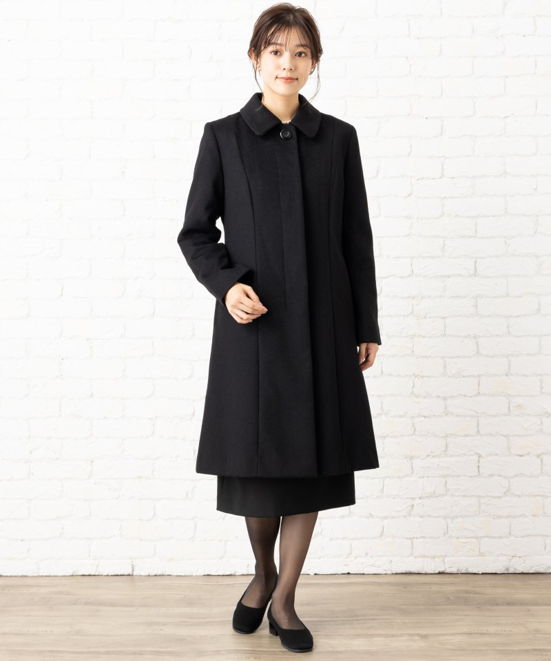 Select Shop ウールステンカラーコート/L(11号)｜喪服・礼服のレンタル