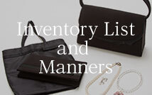 Inventory List and Manners