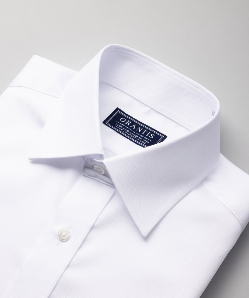 Select Shop 【メンズ】セミワイドカラーシャツ 43-82(LL)｜喪服・礼服