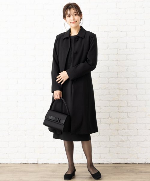 Select Shop ブラックフォーマルロングコート/S｜喪服・礼服のレンタル 