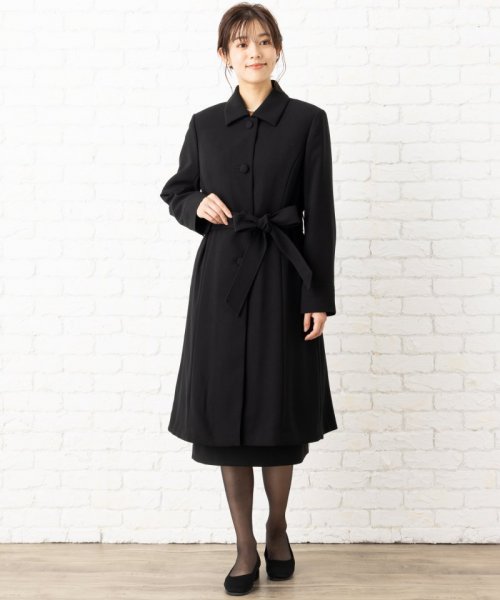 Select Shop ブラックフォーマルロングコート/M｜喪服・礼服のレンタル