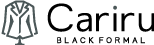 Cariru BLACK FORMAL/P.S.FA 【メンズ準喪服3点セット】ウール100・2Bフォーマルスーツ&ネクタイセット/A7